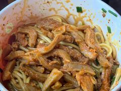 爆椒牛肚热干面-蔡记炸酱热干面(昌里路店)