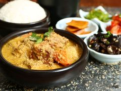 招牌牛腩饭，半筋半腩饭，椰香咖喱牛腩饭-牛腩之旅·牛腩牛杂煲(光启城美食城店)