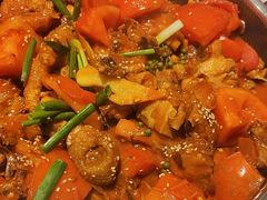 -贵州辣子鸡番茄鸡