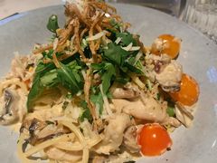 鸡肉奶油蘑菇意面-慕境Moment Space·Fresh(33小镇店)