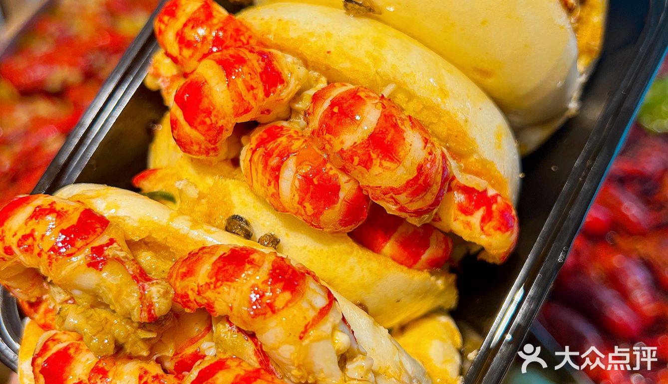 苏州也有龙虾🦞串串和龙虾🦞包子啦！