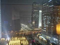 打开窗帘景色一百分-北京千禧大酒店