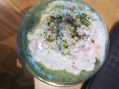 桃花满满抹茶拿铁-星巴克(无锡大东方店)