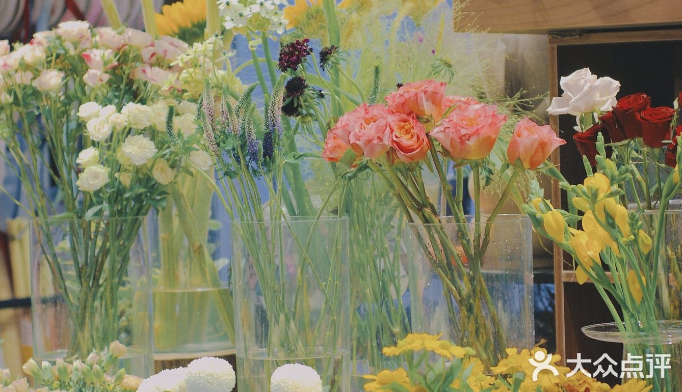 中山探店💐闯入奶油色的法式浪漫花店