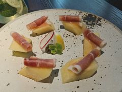 帕马尔火腿配蜜瓜沙拉-404干式熟成牛排馆•聚会餐厅