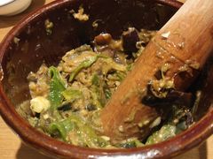 皮蛋青椒擂茄子-费大厨辣椒炒肉(皇庭广场店)