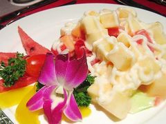 水果沙拉-百合酒店-香榭里自助餐厅