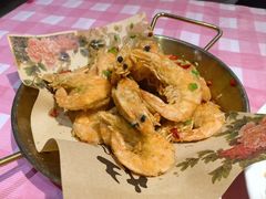 椒盐开背虾-忆外婆徐州菜·地锅鸡·生日宴(吴庄店)