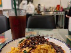芝士滑蛋卤肉饭-港爺茶檔·茶餐厅(东晓南路店)
