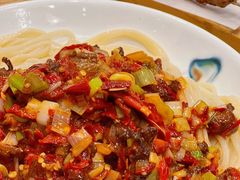 -歹歹的加个面过油肉拌面