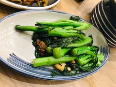 猪油渣生炒菜心苗-常来小聚·广州非遗传承餐厅(中山二路店)