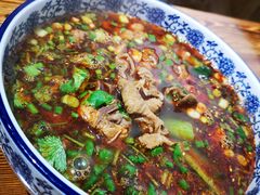 血肠粉丝-陈仓老街美食天地