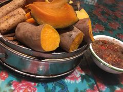 农家蒸菜-老油饼酸菜汤(高铁和平店)