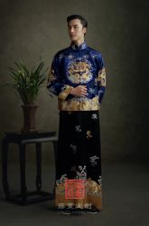 点击看大图 -藤薰定制中式嫁衣礼服旗袍店