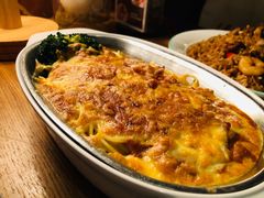 意式芝士肉酱焗饭-绿茵阁牛扒餐厅(客村店)