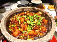 酱爆石锅鸡中翅-绿茶餐厅(成都太古里店)