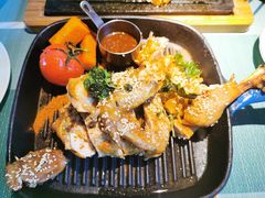 花开果香烤鸡-蜜桃花开·中西融合菜E&W(南长街店)
