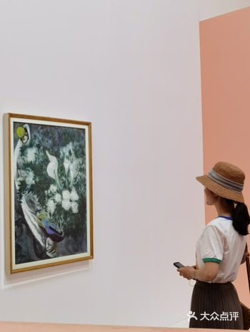 我在麓湖观看夏加尔画展