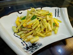 茭儿菜炒鸡蛋-广迎居老正兴菜馆