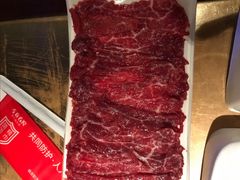 鲜牛肉-左庭右院鲜牛肉火锅(新梅广场店)