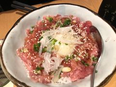 双层金枪鱼腩泥温泉蛋盖饭-沼津港渔市(宏伊国际广场店)