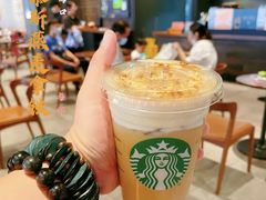 焦糖慕斯燕麦拿铁-星巴克(绍兴镜湖中新广场店)
