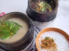 -长城砂煲田鸡粥