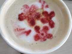 樱花草莓拿铁-COSTA COFFEE(张江软件园店)