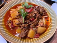 大盘鸡自带皮带面-贯贯吉·清真餐厅(浙江中路店)