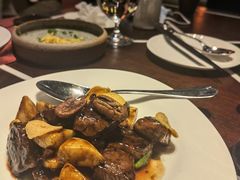 蒜片炒和牛-杭州西子湖四季酒店·金沙厅