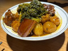 红烧肉土豆炖干豆角-小土豆北方菜馆(文慧园店)