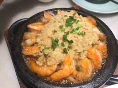 石板蒜蓉虾（小）-小菜园新徽菜(马鞍山金鹰店)