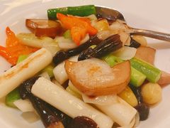 淮山银杏炒幼芦笋-利苑酒家(合景国际金融广场店)