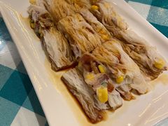 招牌玉米叉烧肠粉-蓝记茶餐厅(勒泰店)