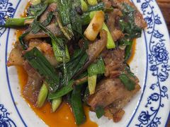 蒜苗回锅肉-雨田饭店(华兴东街店)