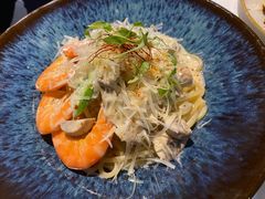 鮮蝦奶油蘑菇意粉-BE BRIGHT KITCHEN(正佳广场店)