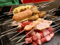 -長壹旋转烤吧 农家鸡火锅