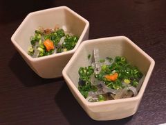 凉拌鱼皮-玄品河豚(那覇國際通里之関)