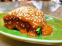 芝麻菠菜-君悦酒店·1881·北京烤鸭