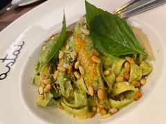 鲜虾罗勒松子酱直身意面-BONAZZA 意大利餐厅