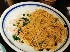 葱油三虾拌面-老头儿油爆虾·知味杭州(爱琴海购物中心)