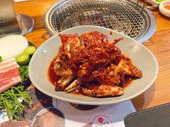 -草家酱蟹炭火烤肉店(珲春南路一店)