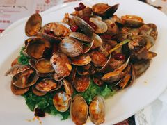 辣炒蚬子-添福来墨鱼饺子 · 海鲜东北菜(大连星海·黄浦路店)