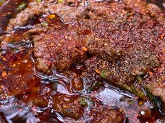 水煮肉片-雨田饭店