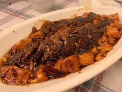 红烧豆腐烩黄鱼-玲珑餐厅(陕西南路店)