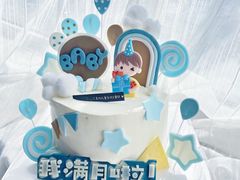 -卡比儿童蛋糕·心意定制·低脂零卡糖动物奶油FancyBALLOON(滨海店)