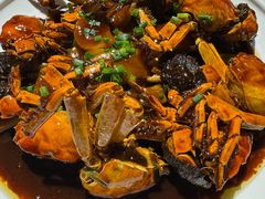 毛蟹烧年糕-金枝玉叶上海人家食府(三里河店)