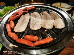 -明洞阿姨·韩式酱蟹烤肉·创意料理(三元桥店)