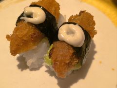 炸牡蛎寿司-合点寿司(美罗城店)