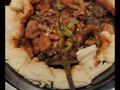 豆角排骨锅-灶座小锅烀饼·铁锅炖(道里店)